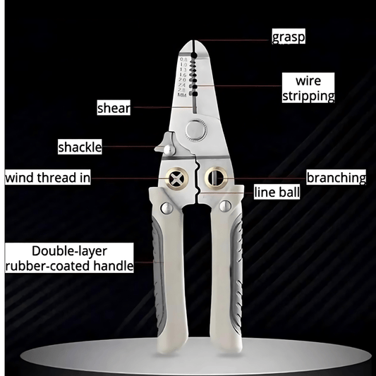 GripLoxio⢠Multi-functional Wire Stripper & Cutter